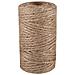 164 Piedi | 50 M Spago Iuta Agricolo Grosso Rotolo | Spessore 2-3 Mm | Corda Juta Forte Marrone Naturale | Perfetta Per Tiragraffi, Decorazione, Floristica, Artistico, Imballaggio - Foto miniatura 5