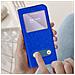 Custodiasamsung Galaxy A02s E A03s Doppia Finestra Supporto Video Blu - Foto miniatura 4