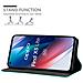 Custodia Compatibile Con Oppo Find X3 Lite In Turchese Petrolio - Coperchio Protettiva Con Chiusura Magnetica, Funzione Stand E Tasca Per Le Carte - Foto miniatura 2