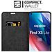 Custodia Compatibile Con Oppo Find X3 Lite In Turchese Petrolio - Coperchio Protettiva Con Chiusura Magnetica, Funzione Stand E Tasca Per Le Carte - Foto miniatura 3