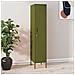 Armadio Verde Oliva 35x46x180 Cm In Acciaio - Foto miniatura 1
