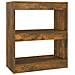 Libreria / divisorio Rovere Fumo 60x30x72 Cm - Foto miniatura 2