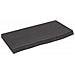 Ripiano Marrone Scuro 60x30x (2-4) cm Massello Rovere Trattato - Foto miniatura 1