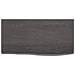 Ripiano Marrone Scuro 60x30x (2-4) cm Massello Rovere Trattato - Foto miniatura 2