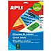 Adesivi /etichette Apli Azzurro A4 20 Foglie 210 X 297 Mm - Foto miniatura 1