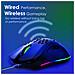Mouse Gaming Duale Wireless Ammolite Rgb Ultraleggero 16000 Dpi 7 Pulsanti Programmabili, 40g, 50 Ore Di Batteria, - Foto miniatura 6