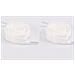 Lacci Piatti, Stile Versatile - 2 Paia White - Foto miniatura 3