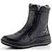 Calais Keil Booties Stivaletti Pelle Scarpe Donna Nero Eu 38, 12-36002-01 - Foto miniatura 1