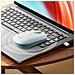 Mouse Wireless Bluetooth + Dongle Usb, Bianco - Foto miniatura 3
