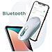 Mouse Wireless Bluetooth + Dongle Usb, Bianco - Foto miniatura 5