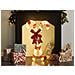 Decorazione Led Da Esterno Rosso E Bianco 90 Cm Olasvik - Foto miniatura 1