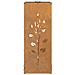 Rastrelliera per Legna da Ardere 40x30x80 cm in Acciaio Corten - Foto miniatura 8