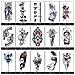 Adesivo Per Tatuaggio Temporaneo Nero, Body Art Realistica E Impermeabile   1 - Foto miniatura 2