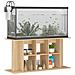 Supporto Acquario 120x40x60 cm Legno Multistrato Rovere Sonoma - Foto miniatura 3