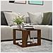Lusso Casadino -  Tavolino Salotto Rovere Marrone 40x40x30cm Legno Ingegnerizzato - Foto miniatura 7