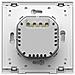 V1 Interruttore A Parete Con Schermo Lcd Personalizzabile, Bianco - Foto miniatura 2