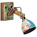 Lampada da Parete in Stile Industriale Rotonda Multicolore E27 - Foto miniatura 2