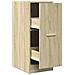 Armadietto da Farmacia Rovere Sonoma 30x41x77,5cm in Truciolato - Foto miniatura 1