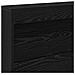 Testata contenitore Rovere nero 80 cm Legno multistrato - Foto miniatura 8