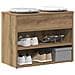 Scarpiera Rovere Artigianale 60x30x45 cm in Legno Multistrato - Foto miniatura 3