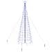 Albero di Natale LED con picchetti per il terreno Blu 400 cm - Foto miniatura 1