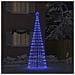 Albero di Natale LED con picchetti per il terreno Blu 400 cm - Foto miniatura 2