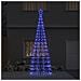 Albero di Natale LED con picchetti per il terreno Blu 400 cm - Foto miniatura 3