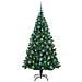Albero di Natale artificiale con 300 LED Verde 180 cm - Foto miniatura 4