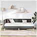 Struttura Letto Angolare con Materasso 2 pcs Grigio Tessuto - Foto miniatura 3