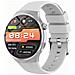 Smartwatch Con Chiamata Bluetooth, Monitoraggio Frequenza Cardiaca E Sonno, Compatibile Con Huawei, Samsung, Apple, Garmin Silver - Foto miniatura 2