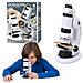 Microscopio educativo scientifico per bambini, lente d’ingrandimento 60-180x - Foto miniatura 4