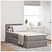 Letto con contenitore e LED con led Talpa 100 x 200 cm Tessuto - Foto miniatura 2