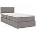 Letto con contenitore e LED con led Talpa 100 x 200 cm Tessuto - Foto miniatura 6