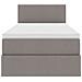 Letto con contenitore e LED con led Talpa 100 x 200 cm Tessuto - Foto miniatura 8