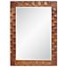 Specchio da bagno Finitura Marrone Acacia 50 x 70 x 2,5 cm - Foto miniatura 2