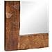 Specchio da bagno Finitura Marrone Acacia 50 x 70 x 2,5 cm - Foto miniatura 4