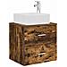 Set di mobili per il bagno 4 pcs Rovere Fumo - Foto miniatura 5