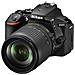 D5600 Nero Kit AF-S DX 18-105 mm G ED VR Sensore CMOS 24Mpx Display Touch 3.2" Video Full HD Wi-Fi - Foto miniatura 3