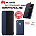 Smart view Flip Cover Custodia per P10 Lite - Blu - Foto miniatura 4