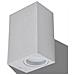 Applique Led Da Parete Esterno Quadrata 2 Pz. Proiezione In Alto / in Basso - Foto miniatura 3
