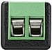 IADAP TB2-DC5521FM - Adattatore Terminal Block 2 pin a DC Femmina (5.50 x 2.10 mm)  - Foto miniatura 2