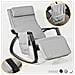 Anti-scivolo, poltrona A Dondolo, poltrona Relax, sedia Sdraio, con Organizer Da Appendere, grigio, Fst20-hg, It - Foto miniatura 1