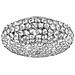Lampada Da Parete / soffitto 5 X 40w G9 Cromo - Foto miniatura 1