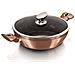Pentola Bassa In Pietra Rosegold Collection Rame 28 Cm - Foto miniatura 5