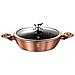 Pentola Bassa In Pietra Rosegold Collection Rame 28 Cm - Foto miniatura 1