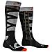 Calze Tecniche Ski Control 4.0 Socks - 42-44 Anthracite Melange-x-orange - Foto miniatura 3