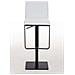 Sgabello Bar Panama in Similpelle E Metallo I Sgabello Alto Girevole E Regolabile 58-82 CM I Sedia Cucina Moderna Bianco Metallo Nero Opaco - Foto miniatura 2