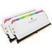 Memoria DIMM Dominator Platinum RGB CMT16GX4M2C3600C18W 16 GB (2 x 8 GB) DDR4 3600 MHz CL18 Colore Bianco - Foto miniatura 1