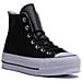 561675c Ct All Star Hi Platform Trainer In Black White For Women - Foto miniatura 1
