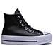 561675c Ct All Star Hi Platform Trainer In Black White For Women - Foto miniatura 2
